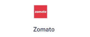 a red square with white text