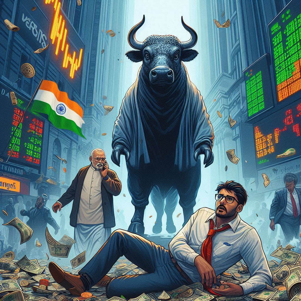 Following Trump's inauguration speech, the Sensex and Nifty crashed; why is the Indian stock market declining on January 21?