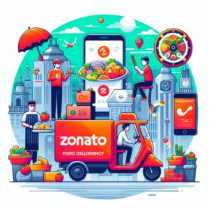 Zomato's stock drops more than 7% due to a slowdown in the food industry and a PAT decline.
