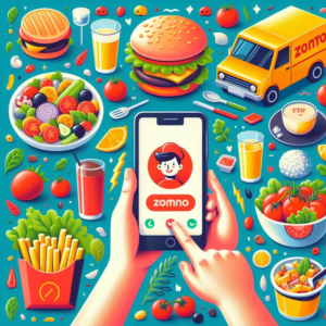 Zomato's stock drops more than 7% due to a slowdown in the food industry and a PAT decline.