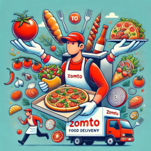 Zomato's stock drops more than 7% due to a slowdown in the food industry and a PAT decline.
